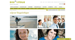 Desktop Screenshot of boalingua.fr